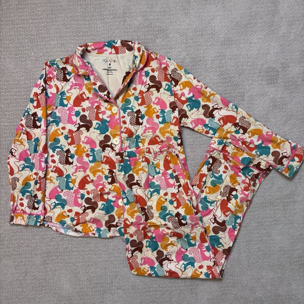 Taylor Swift Rare Squirrel Pajama Set We Are Never Ever Getting Back Together M